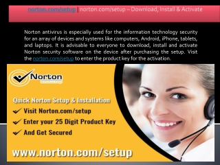 norton.com/setup | Installation Procedure by clicking on the Downloaded Setup