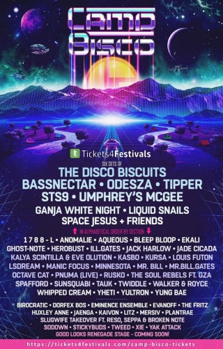 The Disco Biscuits Set 2019 Camp Bisco Lineup Featuring Umphrey’s Mcgee, Bassnectar, Sts9 And More