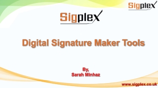 Capture esignature With Digital Signature Maker Tool