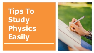 Tips To Study Physics Easily