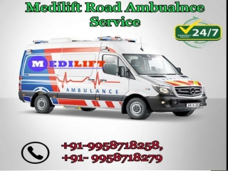Best Patients Shifting Ambulance Service from Saket to Janakpuri By Medilift Ambulance