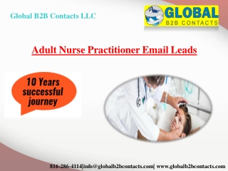 Adult Nurse Practitioner Email Leads