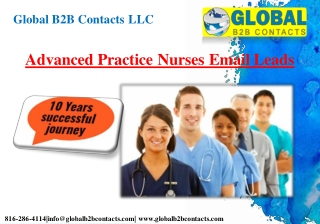 Advanced Practice Nurses Email Leads