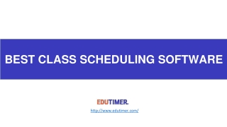 Best Class Scheduling Software