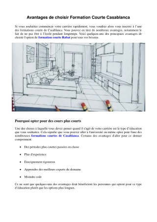 L’architecture et le design intérieur au Maroc