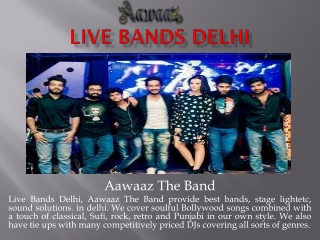 Live Bands Delhi | Best | Top 10 Live Bands Delhi