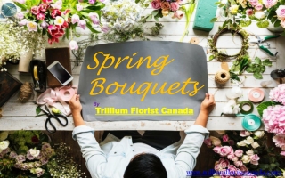 Special Hand-Picked Spring Bouquets by Trillium Florist Canada