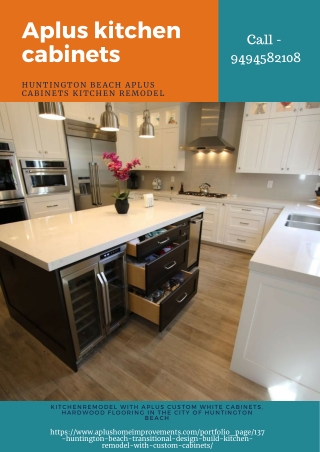 Huntington Beach Aplus Cabinets Kitchen Remodel