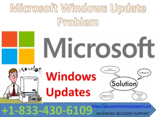 1-833-430-6109 Microsoft Windows Update Problem Solutions