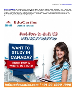 Study Abroad Consultants in Delhi