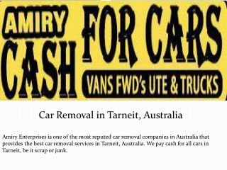 Car Removal in Tarneit, Australia