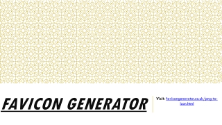 Favicon generator