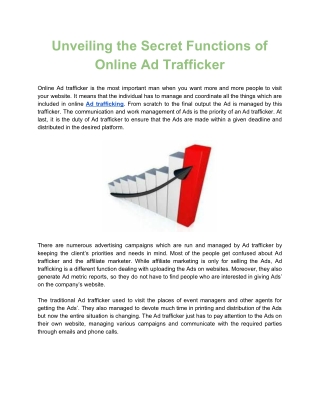 Unveiling the secret functions of online ad trafficker