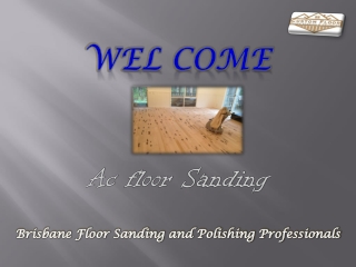 Floor Sanding Brisbane