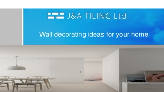 Wall decorating ideas for your home