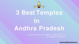 Best Homestay in Tirupati