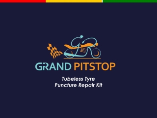 Tubeless Tyre Puncture Repair Kit - GrandPitstop