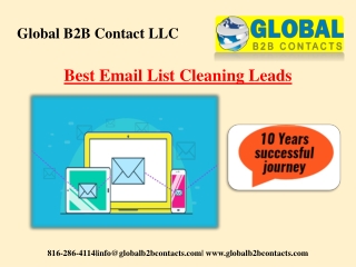 Best Email List Cleaning Leads