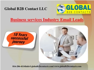 Business services Industry Email Leads