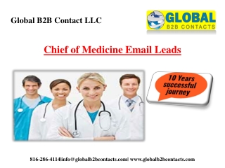 Chief of Medicine Email Leads