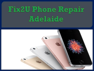 Fix2U Phone Repair Adelaide