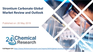 Strontium Carbonate Global Market Review and Outlook