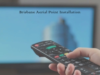 Brisbane Aerial Point Installation