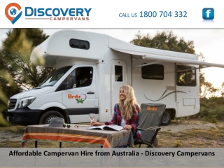 Affordable Campervan Hire from Australia - Discovery Campervans