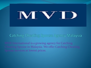 Catching Cheating Spouse Agency Malaysia