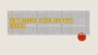 VINYL BANNERS & VINYL BANNER PRINTING