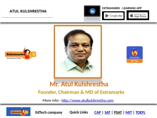 Atul Kulshrestha Extramarks