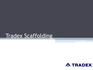 Scaffolding Manufacturer & Suppliers in UAE - Tradexscaffolding