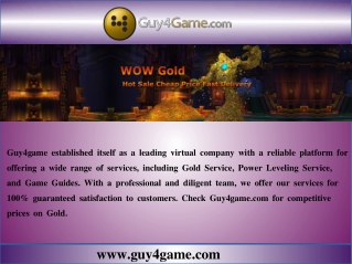 Buy Wow Gold