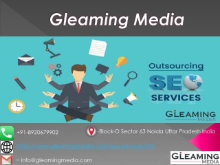 SEO Outsourcing Projects | SEO Agency in India –Gleaming Media