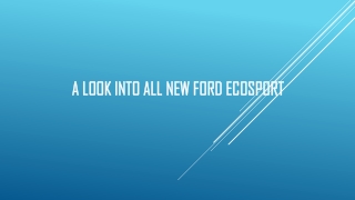 Ford Ecosport