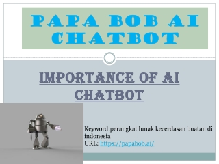 Importance of AI Chatbot