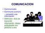 COMUNICACION