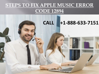 Steps to Fix Apple Music Error Code 12894