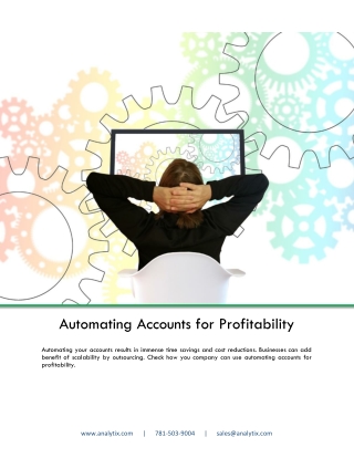 Automating Accounts for Profitability