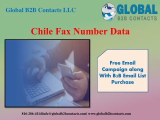 Chile Fax Number Data