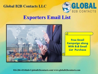 Exporters email list