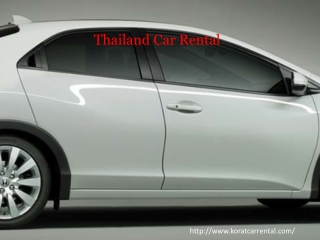 Thailand Car Rental