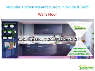 Modular Kitchen Manufacturers in Noida & Delhi