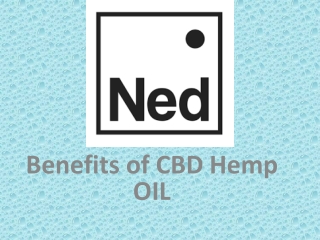 Benefits of CBD Hemp Oil