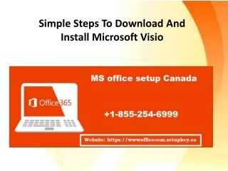 Simple Steps To Download And Install Microsoft Visio