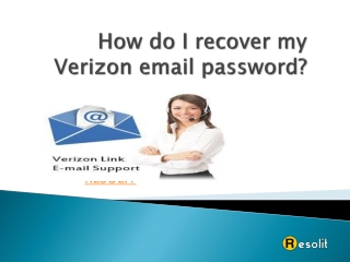 How do I recover my Verizon email password?