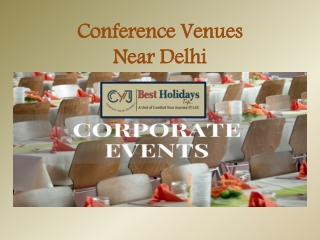 Conference Venue Options in Jim Corbett | River View Retreat Near Ramnagar