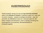 Kubermisdaad