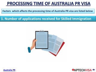 Processing time of Australia PR Visa