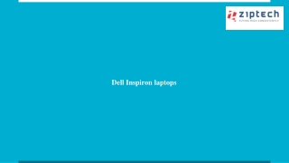 Dell Inspiron laptops